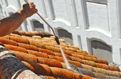 Nettoyage de toitures - Bacqueville